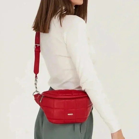 New Crossbody Leather Red - Picture 13 of 15